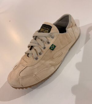 Rasteira Bege Camurça