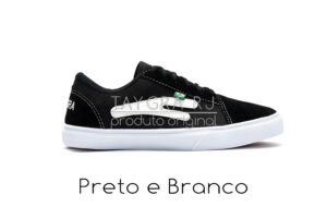 Urbano Preto e Branco - Courino e tecido