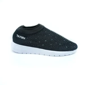 Tênis Preto Com Brilho